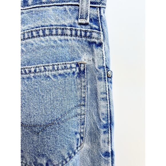 Vintage Anchor Blue Wide Leg Jeans Loose Fit 7 8 S Skater 90s Grunge 29x29 Women - Picture 8 of 14